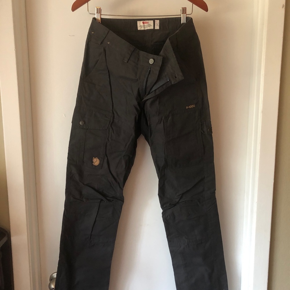 FJALL RAVEN Hiking pants faded black